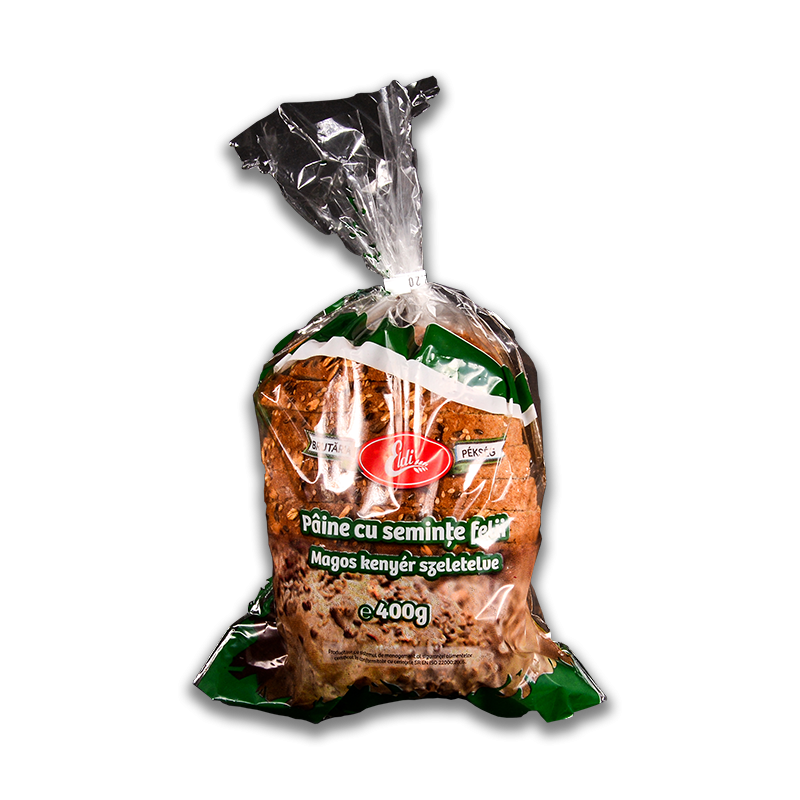Pâine cu semințe - felii