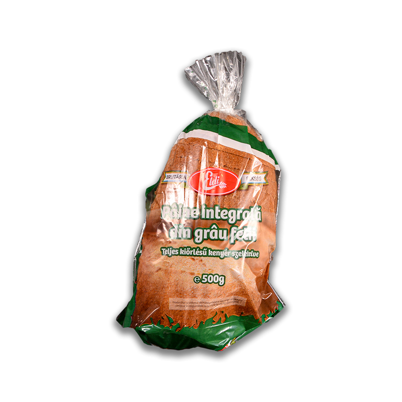 Pâine integrală din grâu - felii
